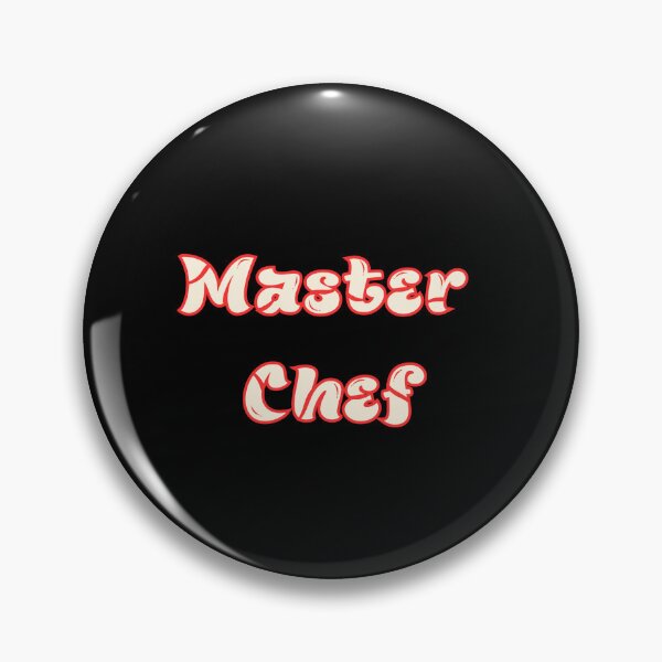 Item preview, Master Chef Funny Kitchen Typography Design designed and sold by E-kaiwaii.