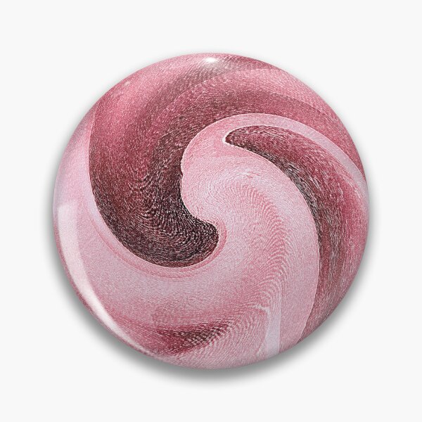 Item preview, Monochromatic Ocean Wave Spiral Pattern in Pink designed and sold by Artistestella.