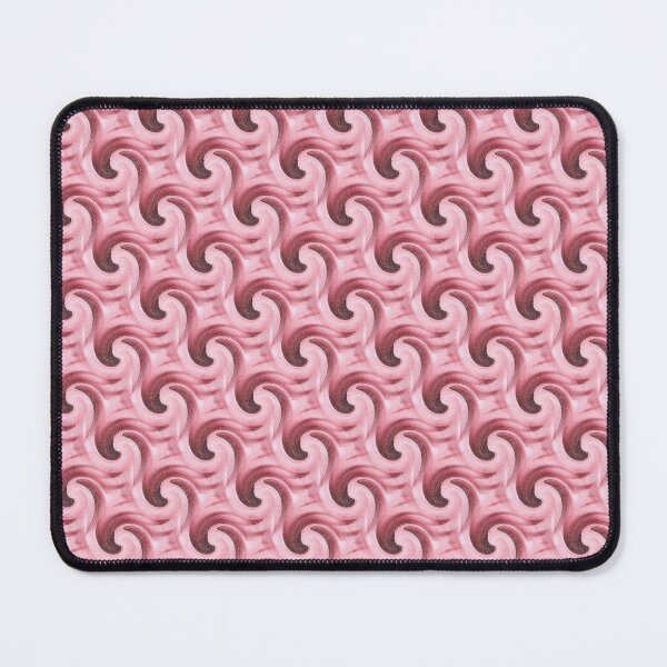 Item preview, Monochromatic Ocean Wave Spiral Pattern in Pink designed and sold by Artistestella.