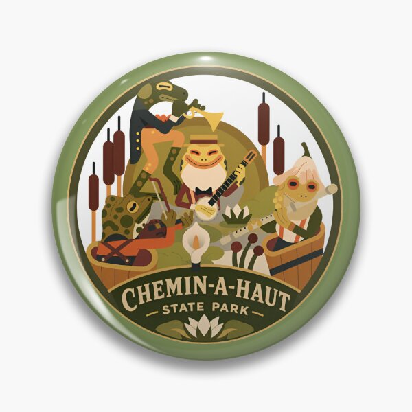 Item preview, Chemin a haut State Park designed and sold by Broken Antler Designs .