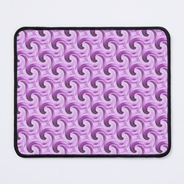 Item preview, Monochromatic Ocean Wave Spiral Pattern in Mauve designed and sold by Artistestella.