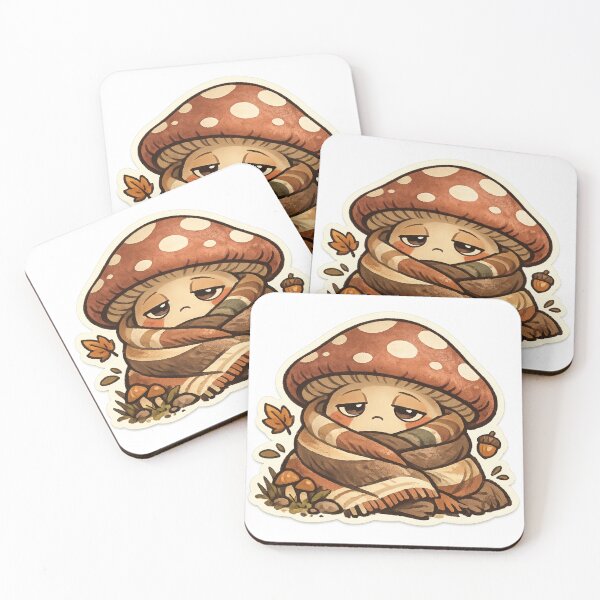 Item preview, Sleepy Mushroom Under Cozy Blanket designed and sold by NeoSakura.