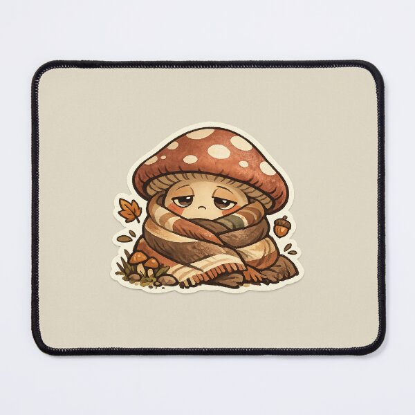 Item preview, Sleepy Mushroom Under Cozy Blanket designed and sold by NeoSakura.