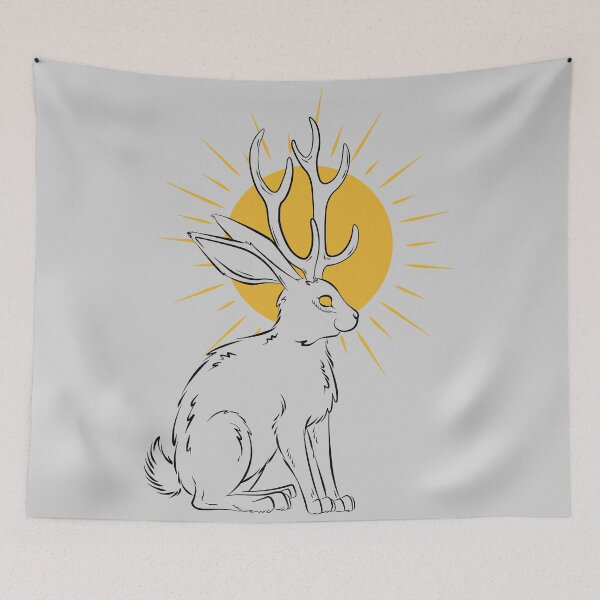 Aperçu de l'œuvre Jackalope mystique créée et vendue par danielasynner.