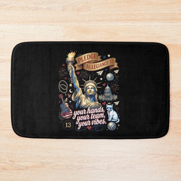 Item preview, Pledge Allegiance to Your Hands Team Vibes Statue of Liberty designed and sold by CallDesign.