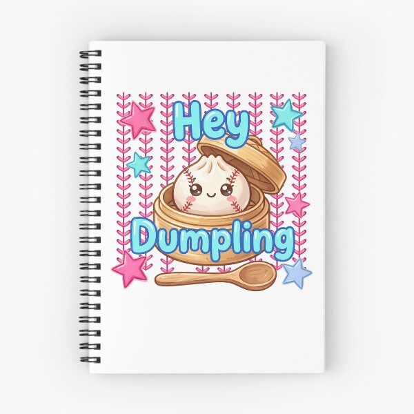 Item preview, Hey Dumpling – Baseball Squishy Kawaii Character designed and sold by EmeraldeaArt.