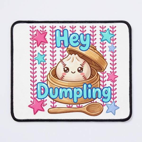 Item preview, Hey Dumpling – Baseball Squishy Kawaii Character designed and sold by EmeraldeaArt.
