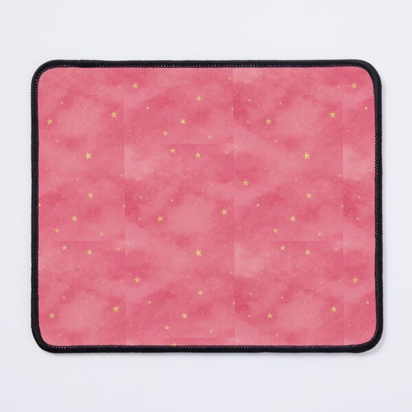 Item preview, Whimsical Watercolor Pink and Gold Starry Pattern designed and sold by Cleairydelulu.