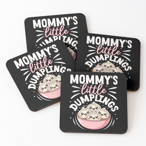 Item preview, Mommy's Little Dumplings – Cute Kawaii Dumpling Bowl for Moms designed and sold by EmeraldeaArt.