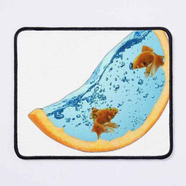 Item preview, Frutiger Aero Orange with Fish designed and sold by lilyyjo.
