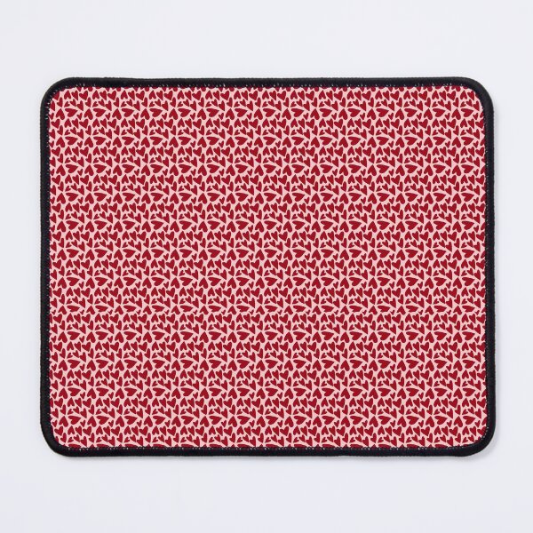Item preview, Hand-Drawn Deep Red Heart Pattern designed and sold by Cleairydelulu.