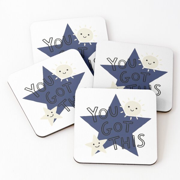 Item preview, You Got This — Quirky Star Illustration Affirmation designed and sold by PlushFutura.