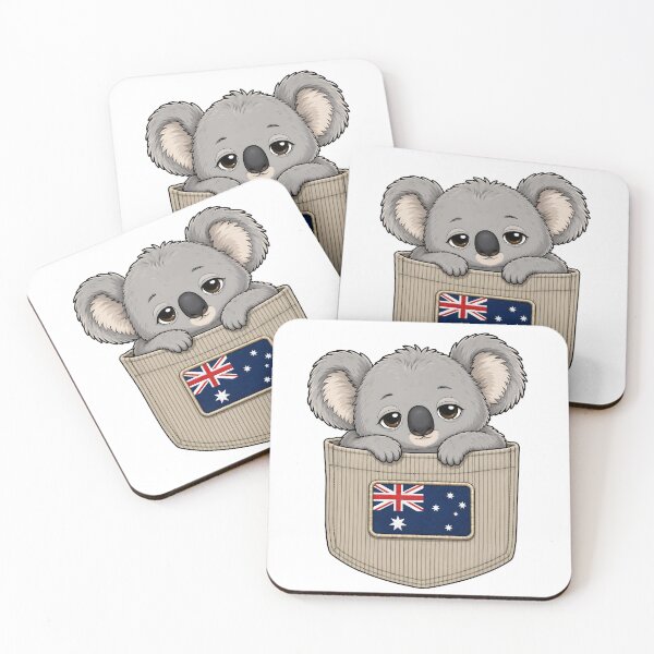 Item preview, Cute Australian Koala Pocket Pal designed and sold by puredevn.