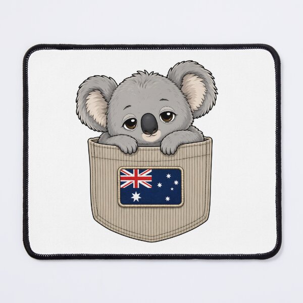 Item preview, Cute Australian Koala Pocket Pal designed and sold by puredevn.