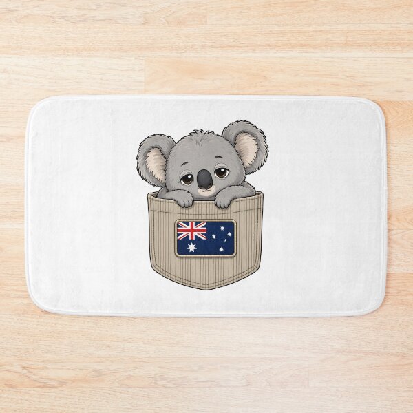Item preview, Cute Australian Koala Pocket Pal designed and sold by puredevn.