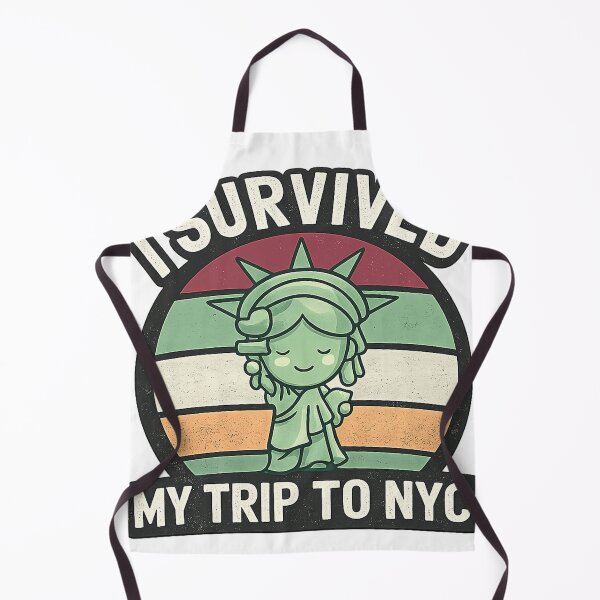 Item preview, I Survived My Trip to NYC Cute Statue of Liberty Vintage Travel Design designed and sold by mansourhamid.
