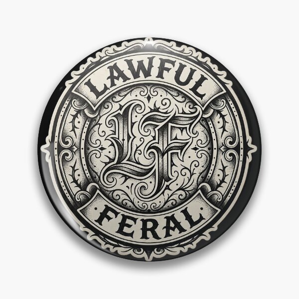 Item preview,  Lawful Feral Official Tattoo Logo designed and sold by LawfulFeral.