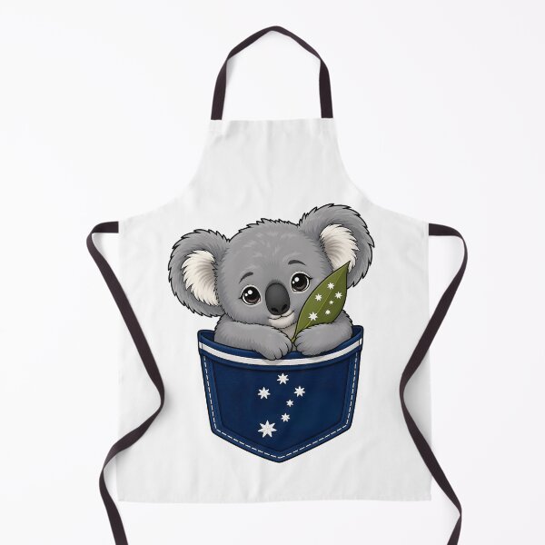 Item preview, Cute Koala Pocket Pal with Eucalyptus designed and sold by puredevn.