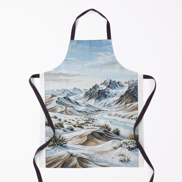 Item preview, MAJESTIC WINTER LANDSCAPE SNOWY MOUNTAINS AND RIVER UKIYO STYLE E designed and sold by Curiosiart.