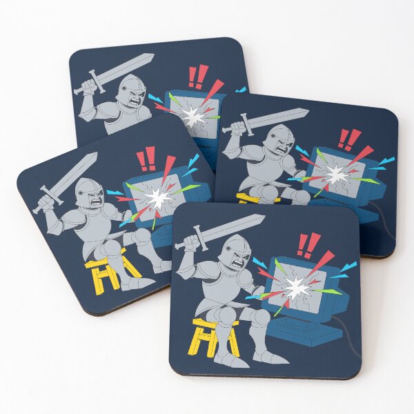 Item preview, Medieval Knight Tech Support Funny Vector designed and sold by xmoudx.