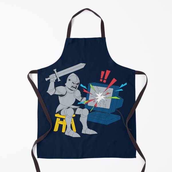 Item preview, Medieval Knight Tech Support Funny Vector designed and sold by xmoudx.
