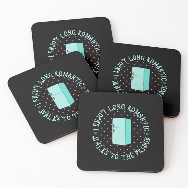 Item preview, I Enjoy Long Romantics Walks To The Fridge designed and sold by Shedronpanda.