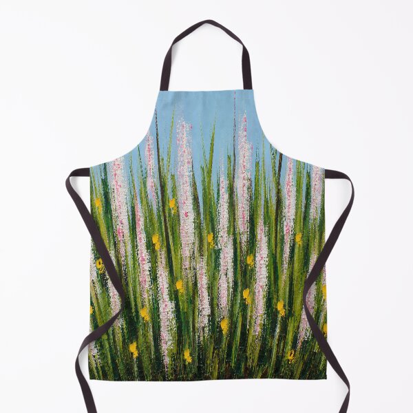 Item preview, Spring Meadow – Abstract Wild Grass Field | Modern Acrylic Wall Art designed and sold by Ingorgia Studio.