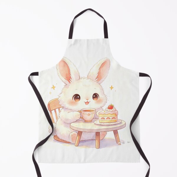 Item preview, Cute Bunny Rabbit Tea Time Sweet designed and sold by onjirastudio7.