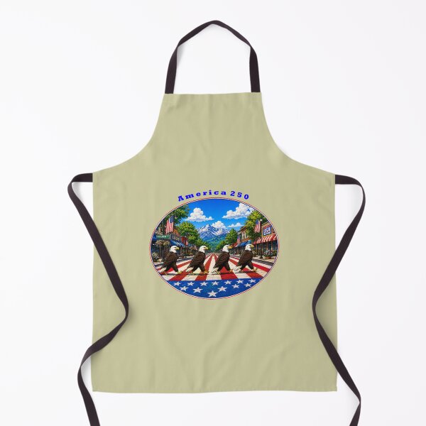 Item preview, America 250 Celebration with Four Bald Eagles Crossing the Road URM designed and sold by urmaddad.