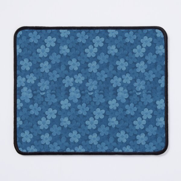 Item preview, Stylized Layered Floral Blue Pattern designed and sold by Cleairydelulu.