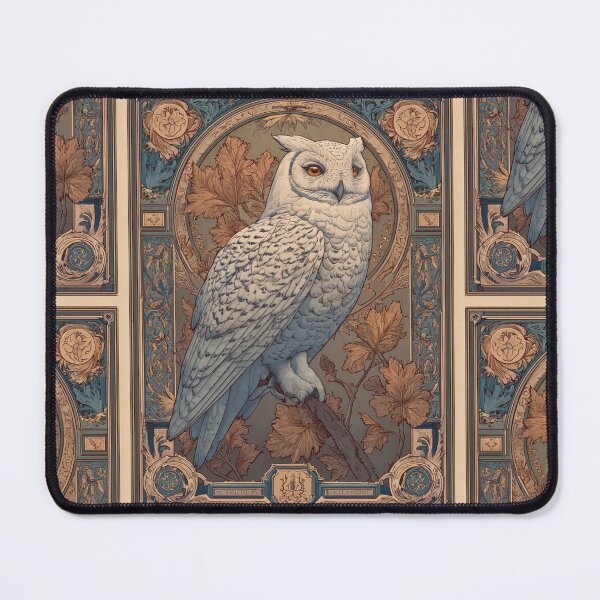 Item preview, Art nouveau owl designed and sold by MendaciousMina.