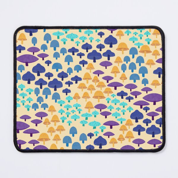 Item preview, Mini Mushrooms Light Pattern designed and sold by EBParsley.