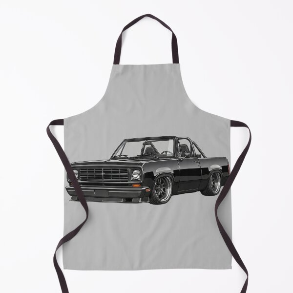 Item preview, Custom 1974 Dodge Ramcharger Lowered Black Vintage SUV Illustration designed and sold by Motorline44.