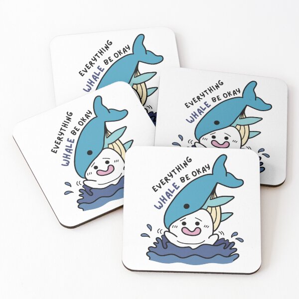 Item preview, The Optimist: Everything Whale Be Okay designed and sold by Draw-some Doodles.