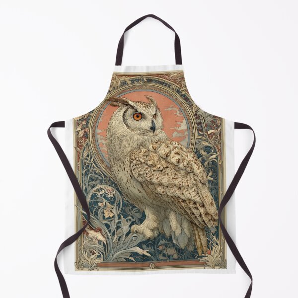 Item preview, Art nouveau owl designed and sold by MendaciousMina.