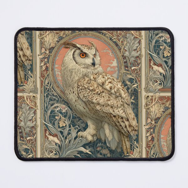 Item preview, Art nouveau owl designed and sold by MendaciousMina.