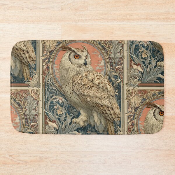 Item preview, Art nouveau owl designed and sold by MendaciousMina.