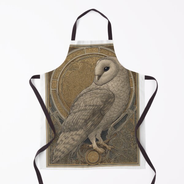 Item preview, Art nouveau owl designed and sold by MendaciousMina.