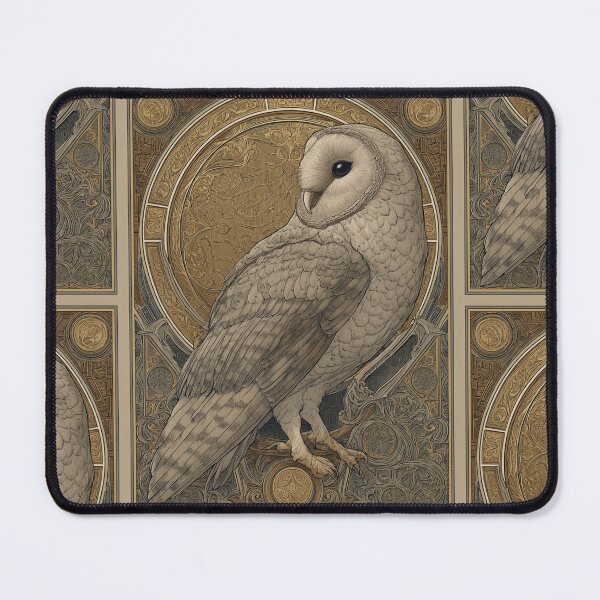 Item preview, Art nouveau owl designed and sold by MendaciousMina.