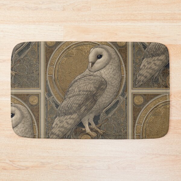 Item preview, Art nouveau owl designed and sold by MendaciousMina.