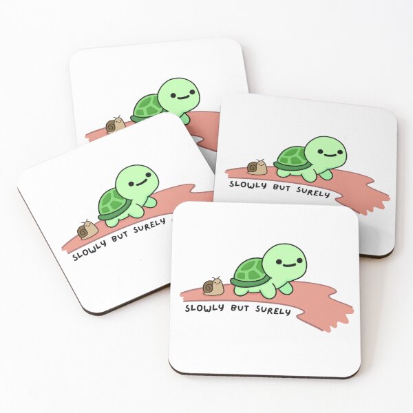 Item preview, Slowly But Surely designed and sold by Draw-some Doodles.