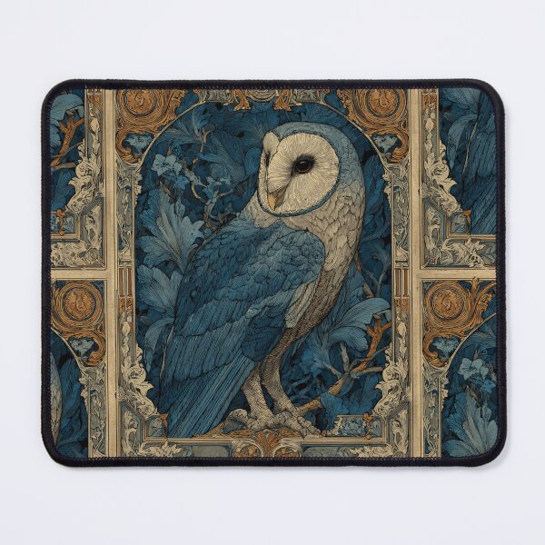 Item preview, Art nouveau owl designed and sold by MendaciousMina.