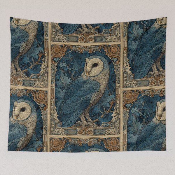 Item preview, Art nouveau owl designed and sold by MendaciousMina.
