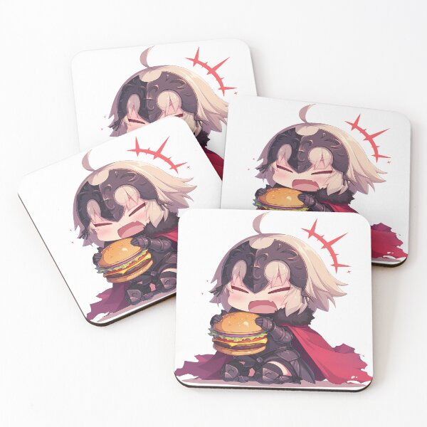 Item preview, Jeanne dArc Alter Fate Grand Order Chibi Burger Rage designed and sold by earlobejerk.