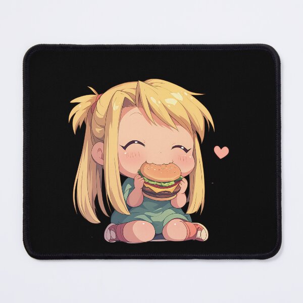 Item preview, Winry Rockbell Fullmetal Alchemist Chibi Burger Blonde Joy designed and sold by earlobejerk.