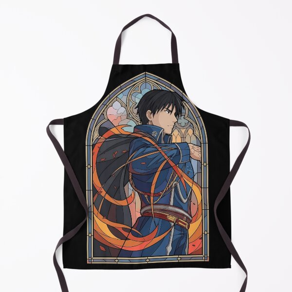 Item preview, Roy Mustang Fullmetal Alchemist Flame Alchemy Stained Glass designed and sold by mildaclairmo.
