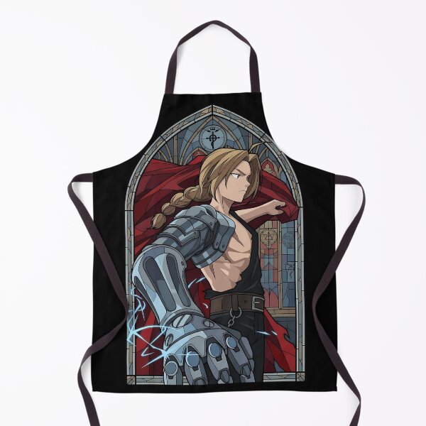 Item preview, Edward Elric Fullmetal Alchemist Automail Stained Glass designed and sold by mildaclairmo.