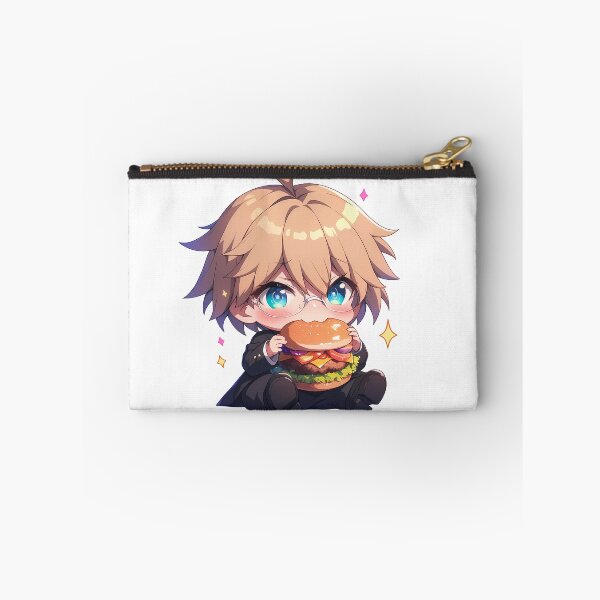 Item preview, Anime Byakuya Togami Danganronpa Chibi Kawaii Burger Blonde Refined Anime Charm designed and sold by earlobejerk.