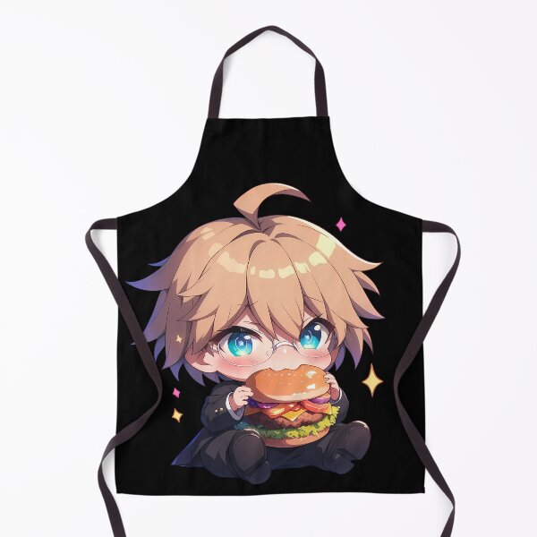 Item preview, Anime Byakuya Togami Danganronpa Chibi Kawaii Burger Blonde Refined Anime Charm designed and sold by earlobejerk.