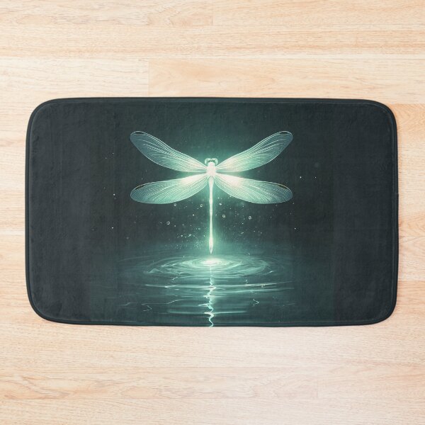 Item preview, 3d Render Of Glowing Dragonfly Digital Art designed and sold by Checho30.